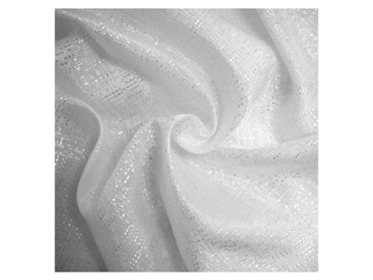 12' Banjo Drape Panel 48" Wide - Snow White