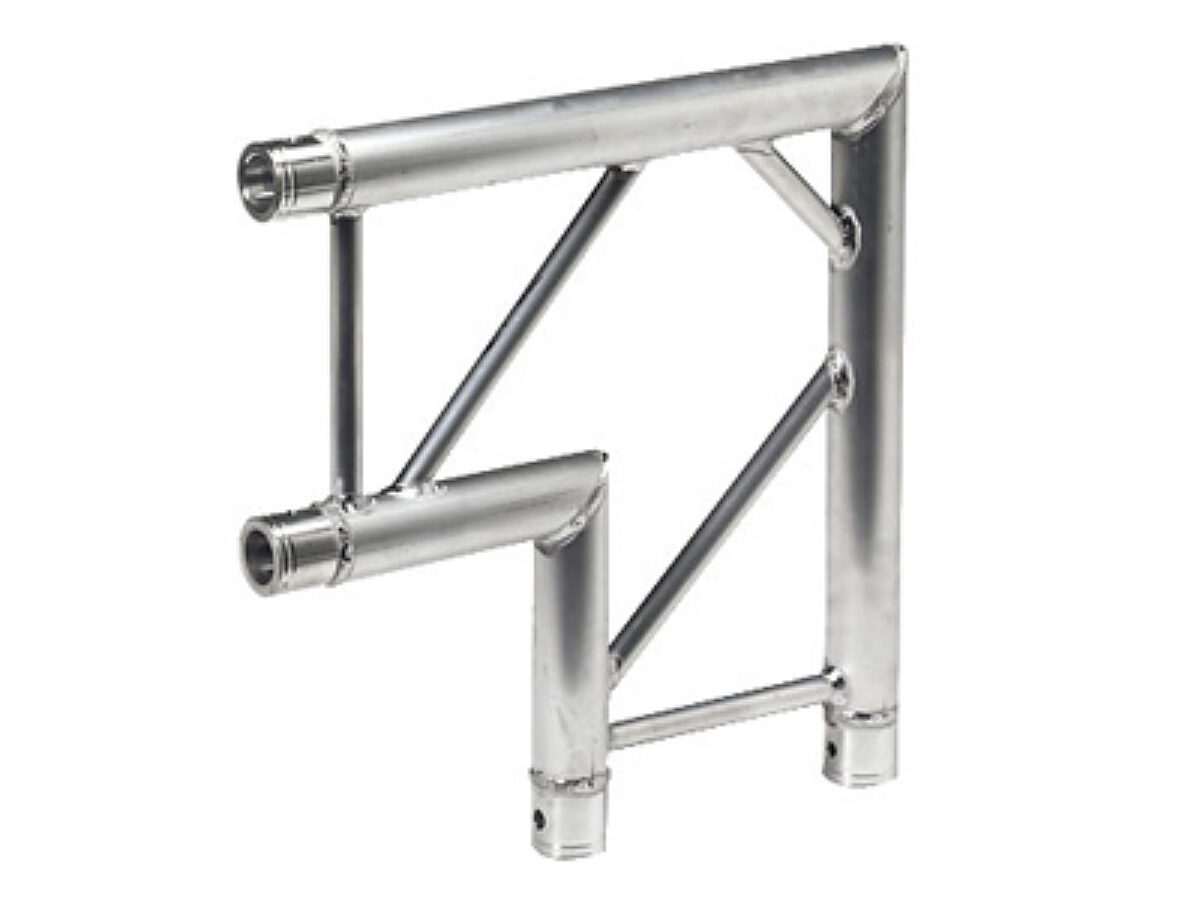 12" Ladder Truss - Spigoted - 2-way 90 Degree Corner