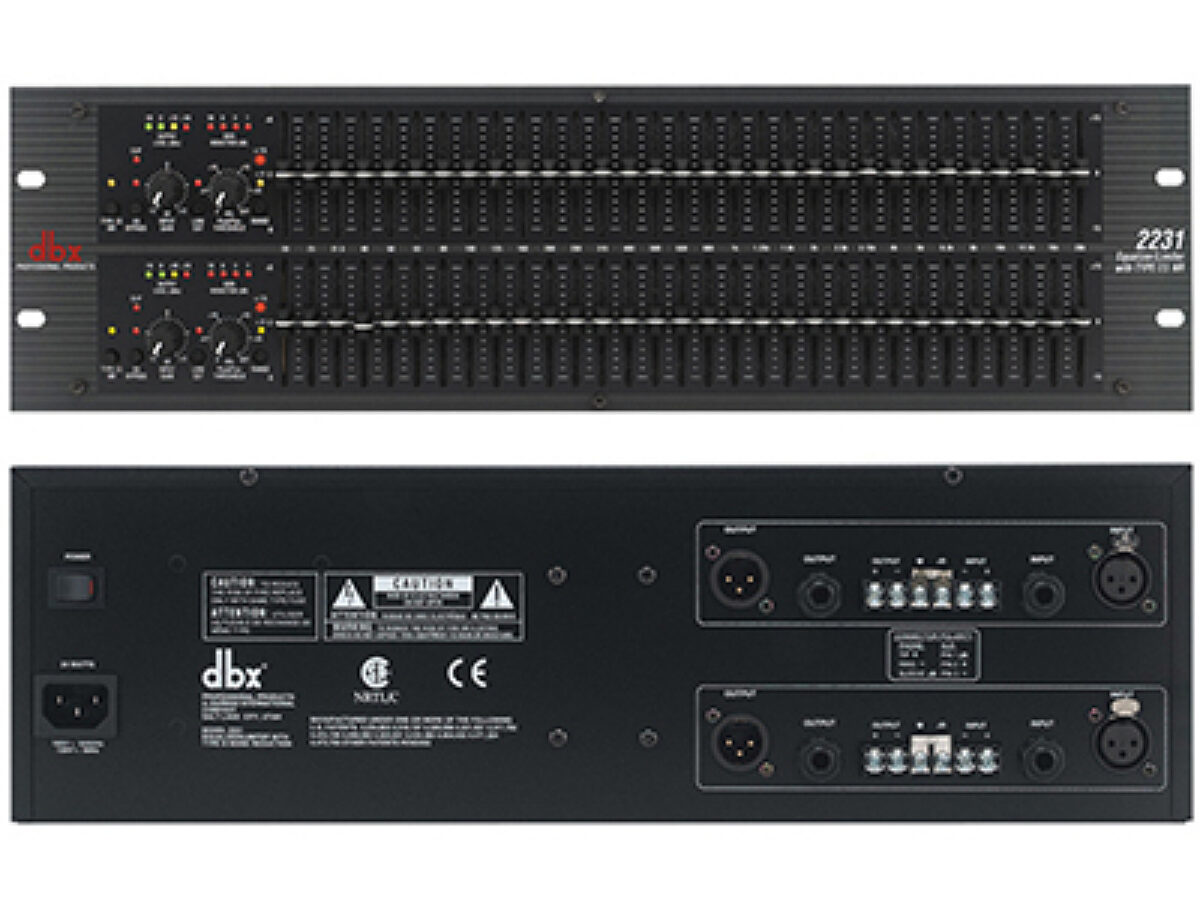 dbx 2231 Dual 31 Band EQ