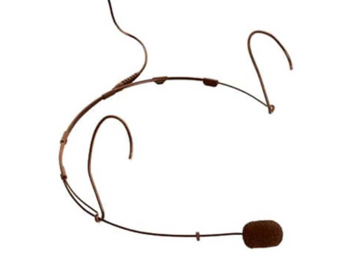 DPA 4088 Dual-Ear Headset Mic - Brown