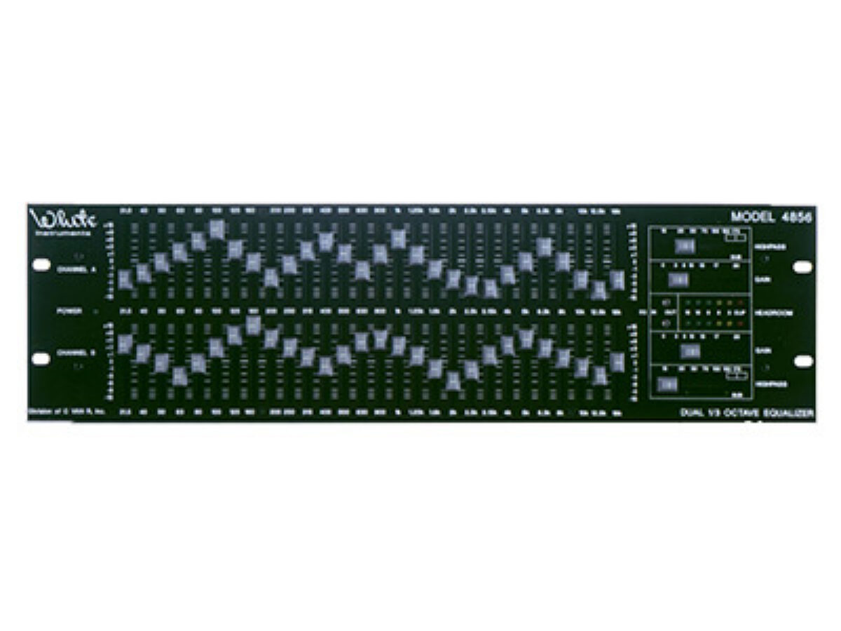 White Instruments 4856 1/3 Octave EQ