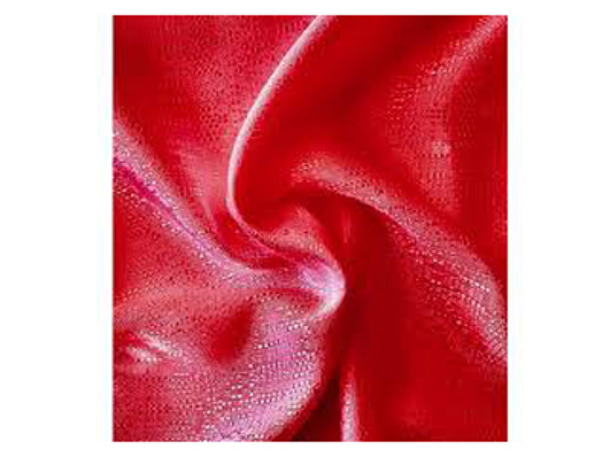 8' Banjo Drape Panel 48" Wide - Red