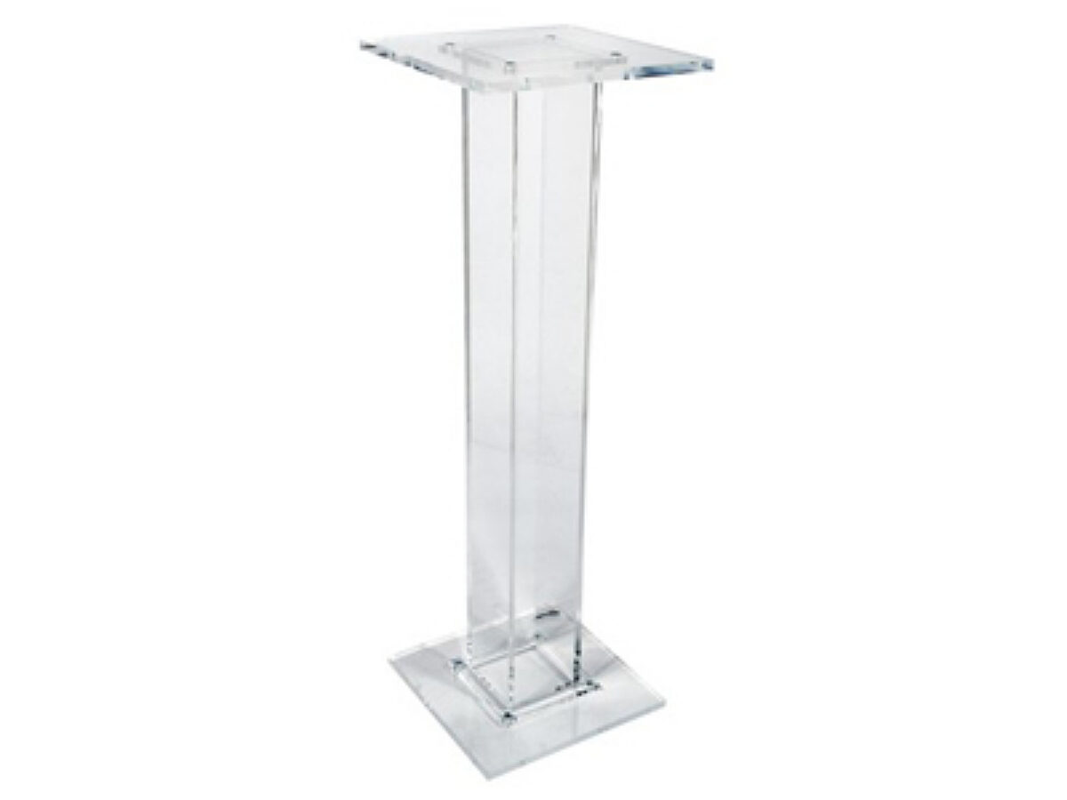 Acrylic Water Stand - 36" x 12" x 12"