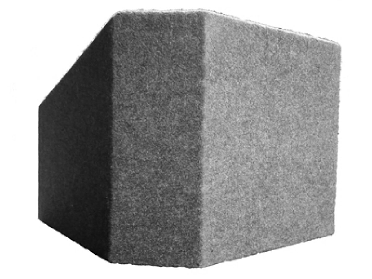 Table Lectern - Carpeted Ozite Grey