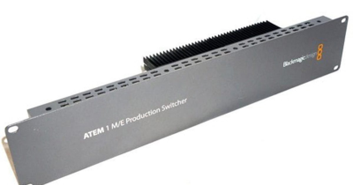 ACS Sound and Lighting Blackmagic ATEM 1 M/E Production Switcher