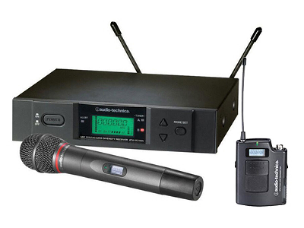 AT 3000 Series UHF Wireless Combo System HH/Lapel
