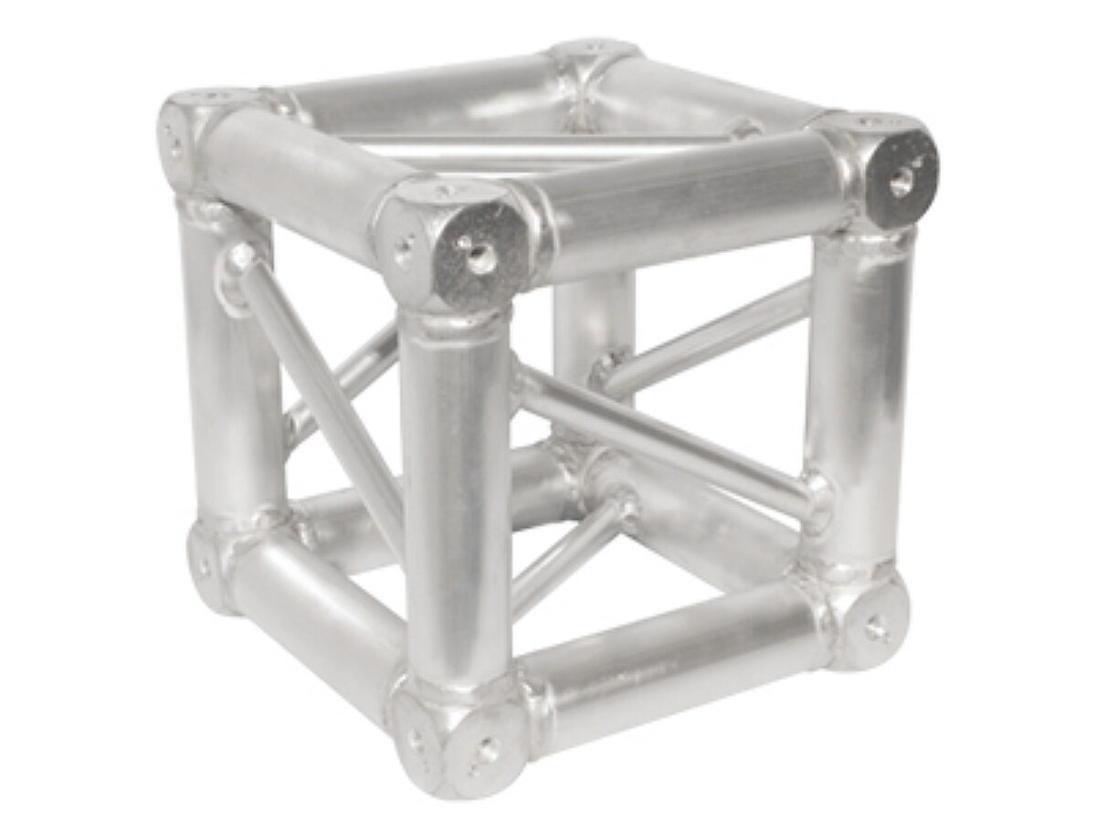 12" Box Truss - Spigoted - 6-Way Corner