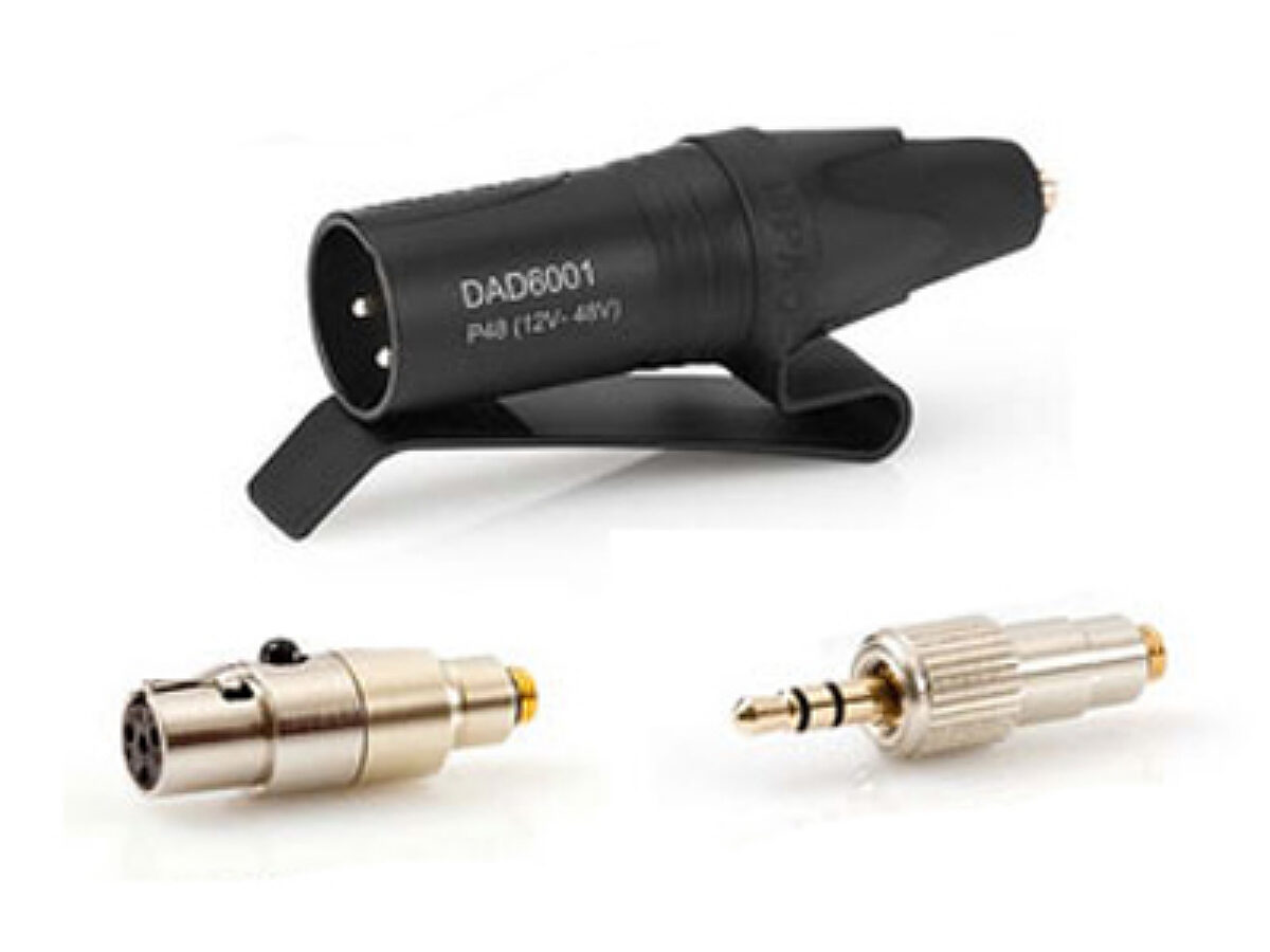 DPA Microdot to XLR/TA4/3.5mm