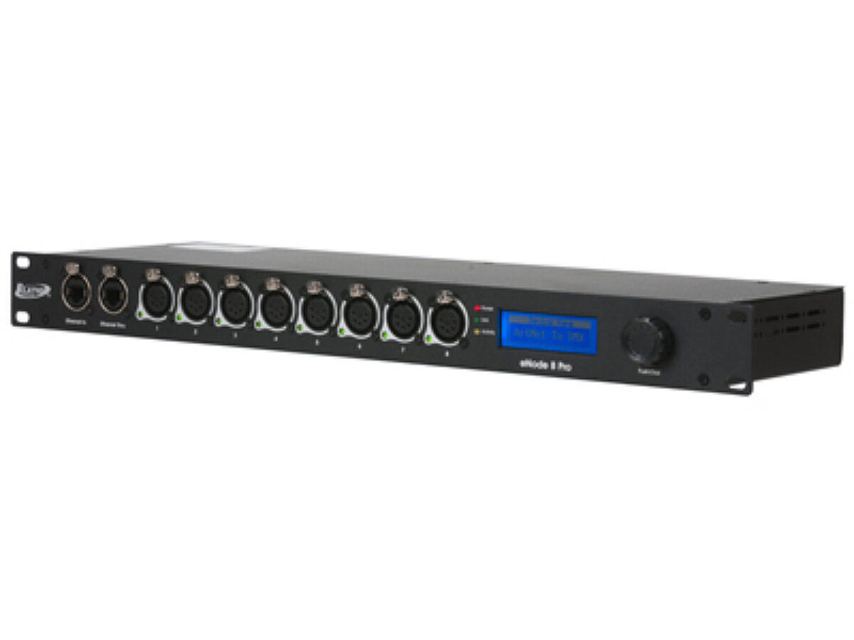 Elation eNode8 Pro 8-Universe Ethernet-DMX Node