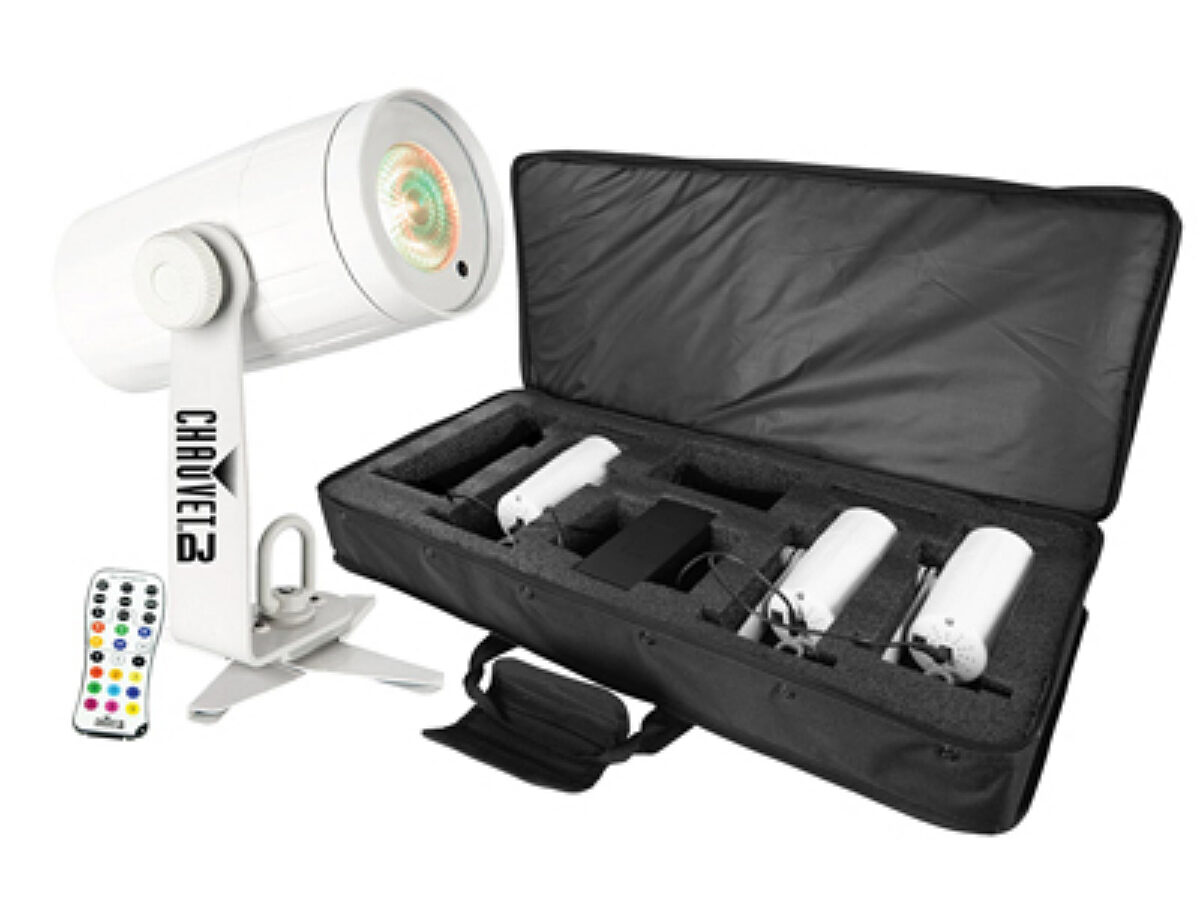 EZwash HEX IRC LED Wash - 4-Pack - Battery