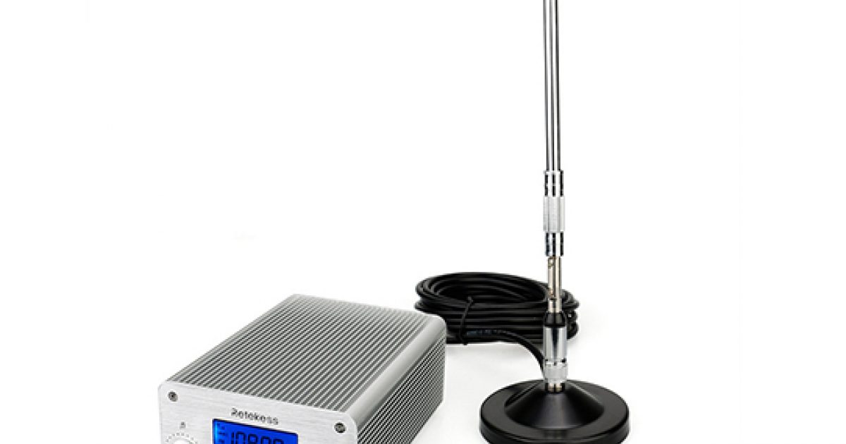 ACS Sound and Lighting FM Broadcast Transmitter with Antenna 15 Watt