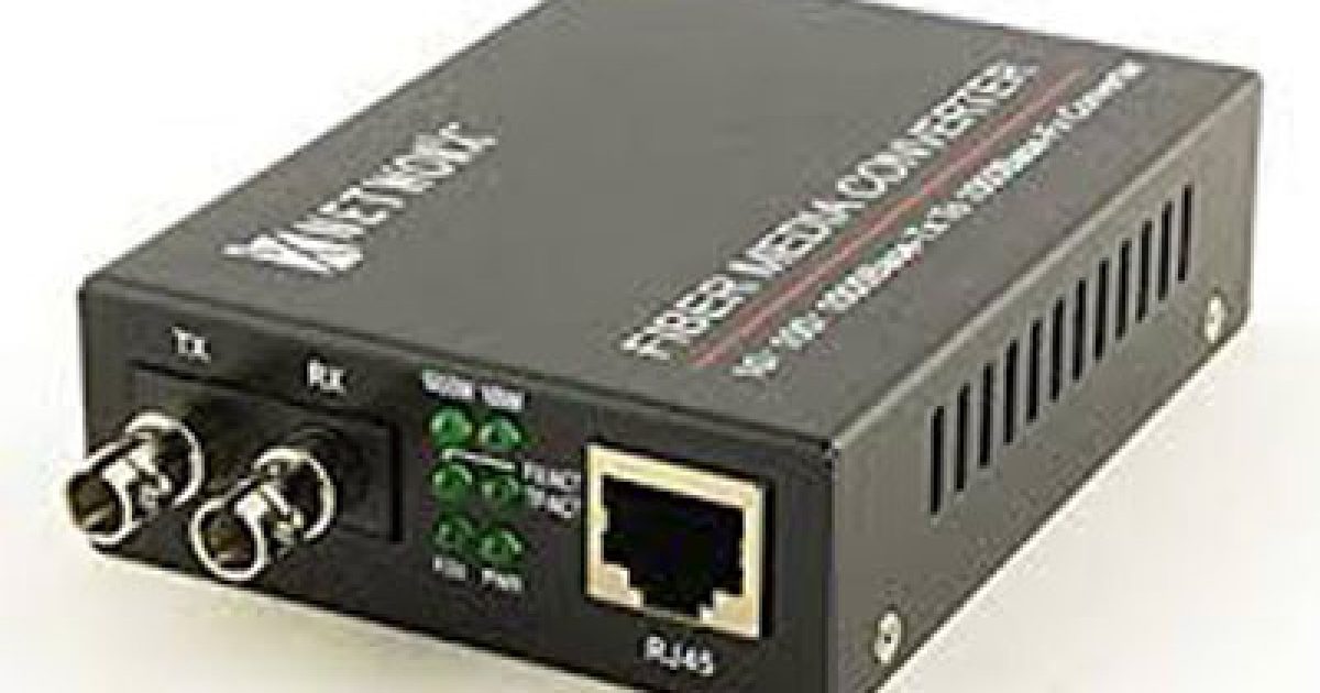 ACS Sound and Lighting Networx Fiber Media Converter Set Gigabit