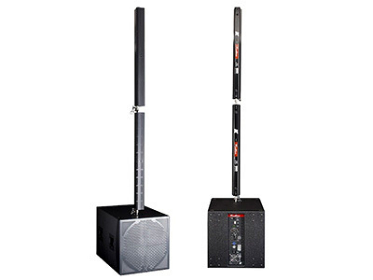 K-Array 400S Column Array Speakers w/ KL12MA Subwoofer