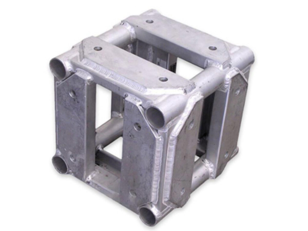 12" Box Truss Corner - 4-Way plus Down
