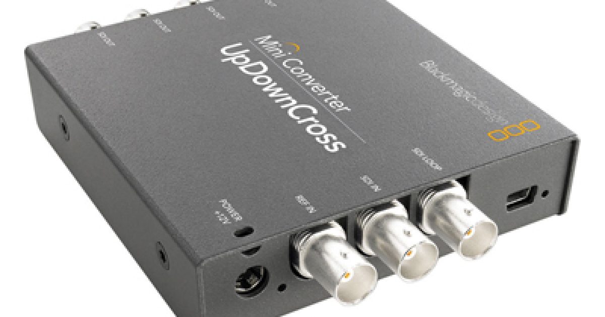 ACS Sound and Lighting | Blackmagic UpDownCross Converter