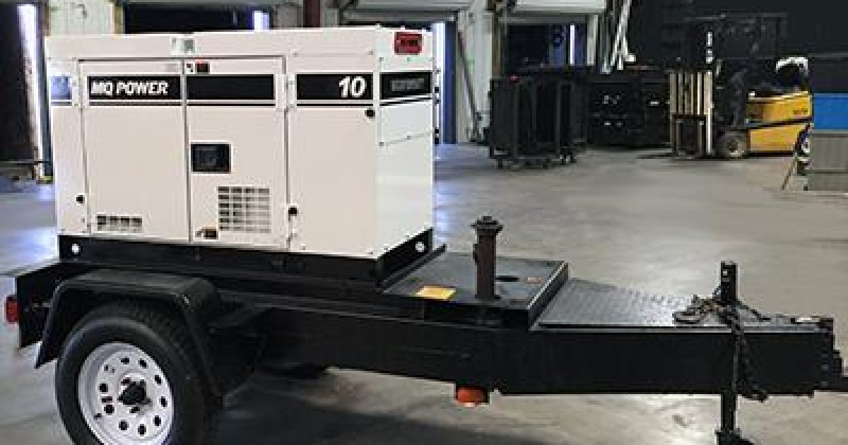 ACS Sound and Lighting Generator MQ Power 10kW Quiet Diesel