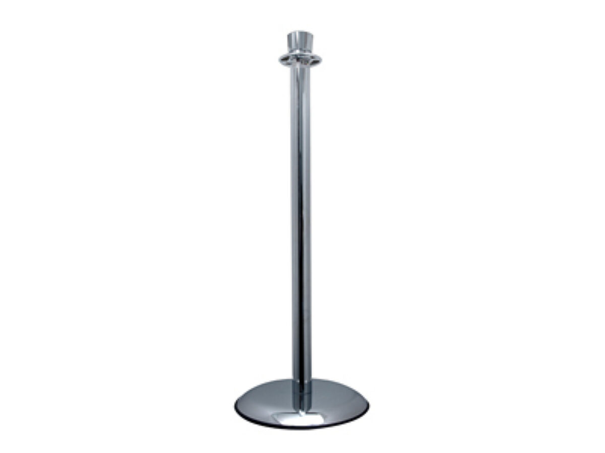 Rope and Stanchion Chrome Stanchion