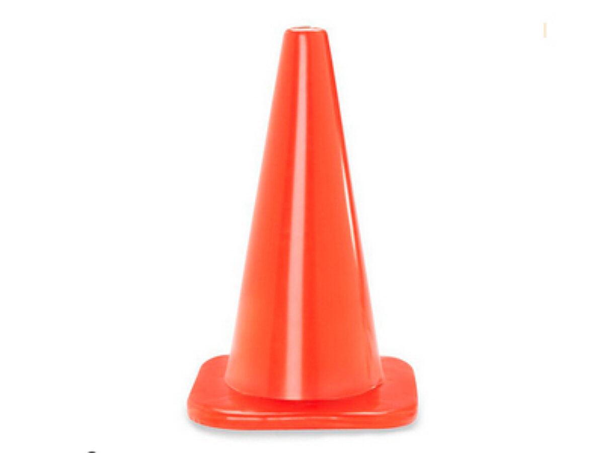 Traffic Cone - Medium - 18" - Orange