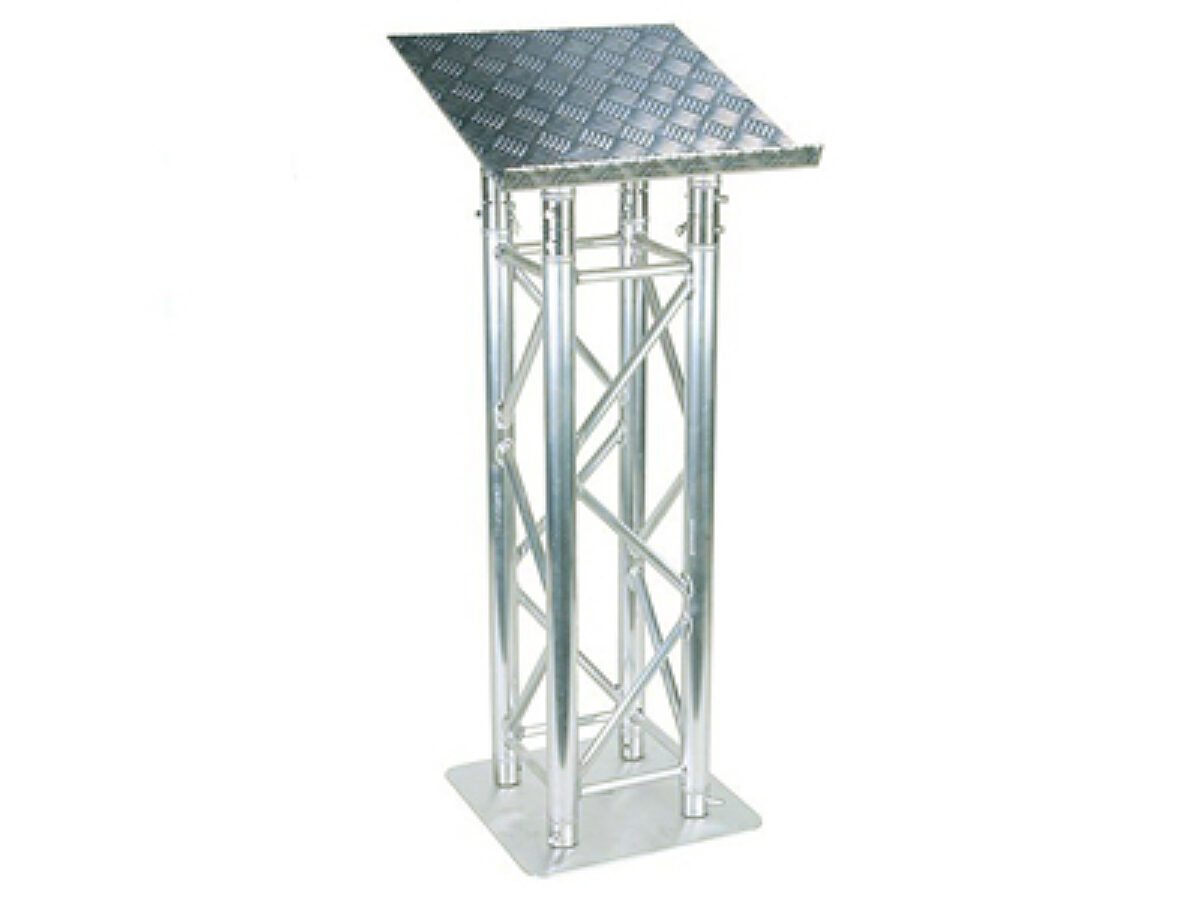 Global Truss Lectern - Aluminum