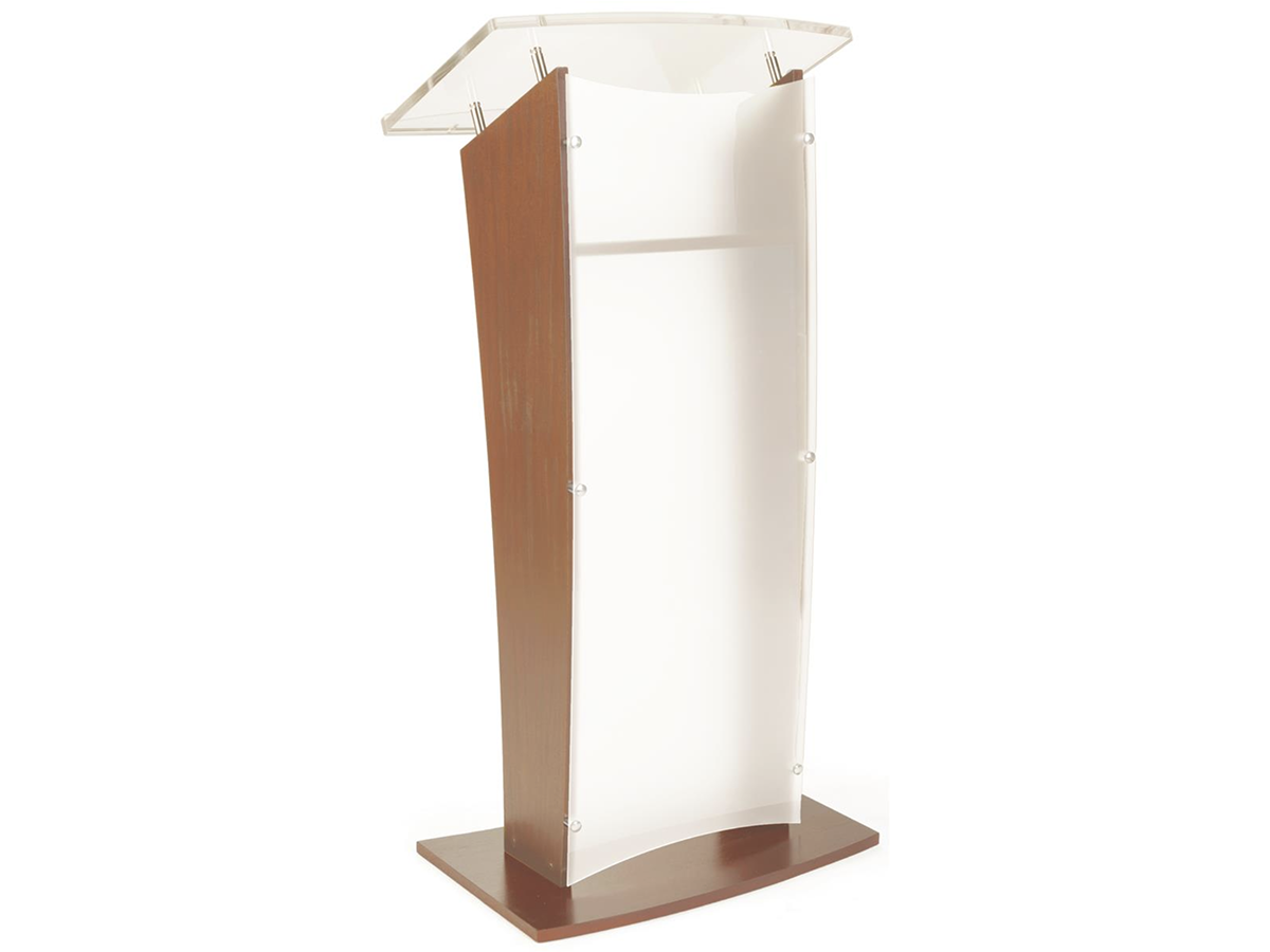 Maple And Acrylic Lectern
