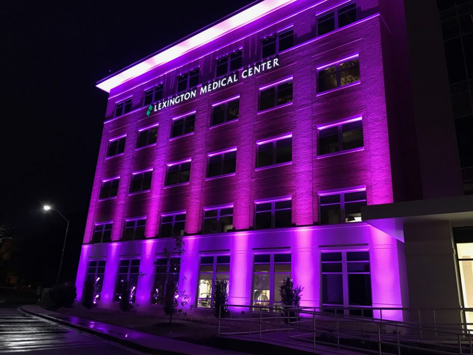 Lexington Medical Center Building Lighting